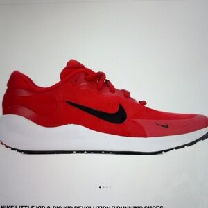 Nike Revolution 7 Sneaker in Red/Black, 4